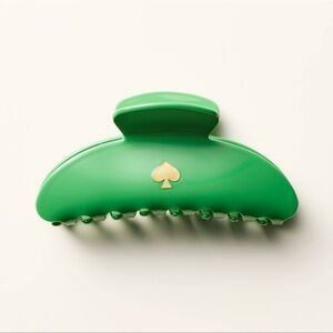 NWT Kate Spade Green Claw Hair Clip